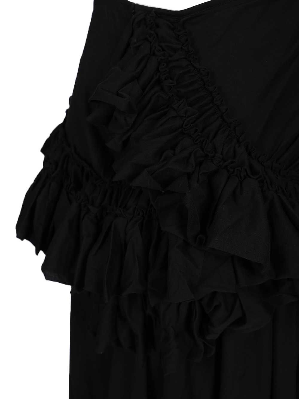 Dries Van Noten Humairah Ruffle Skirt Skirts - Black | 8764405aa497cb6f13133eeb4e3c2b4190dd1424