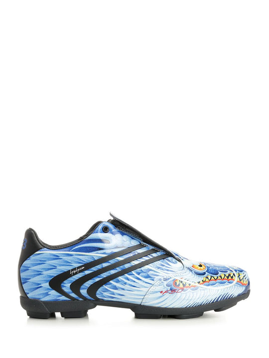 Y-3 F50 Beast Black/Black/Croyal Dragon Blue Sneakers Blue
