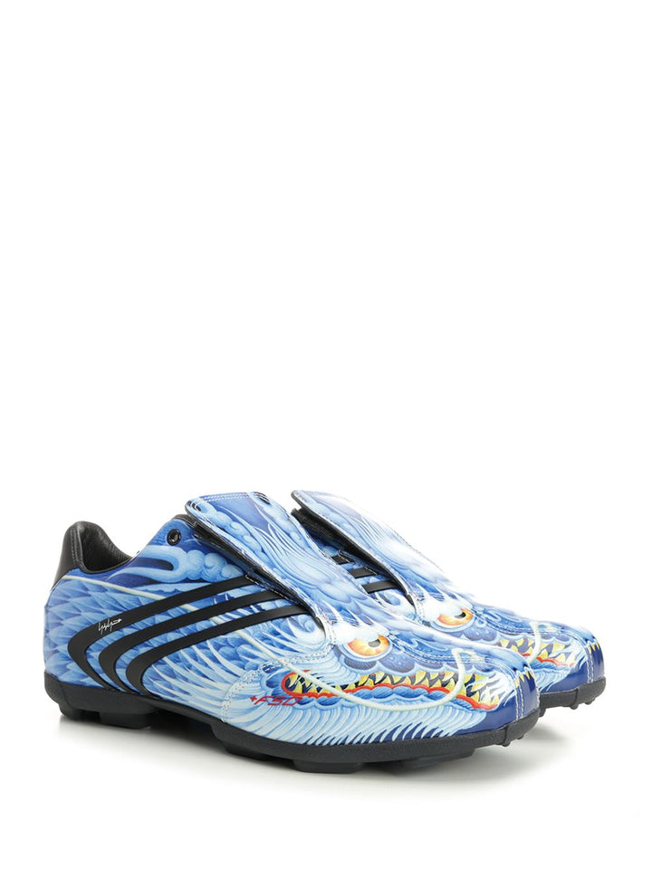 Adidas Y-3 Y-3 F50 Beast Black/Black/Croyal Dragon Blue Sneakers - Blue | 70ce8d076a4631b7a33660018cf8317a75020fbc