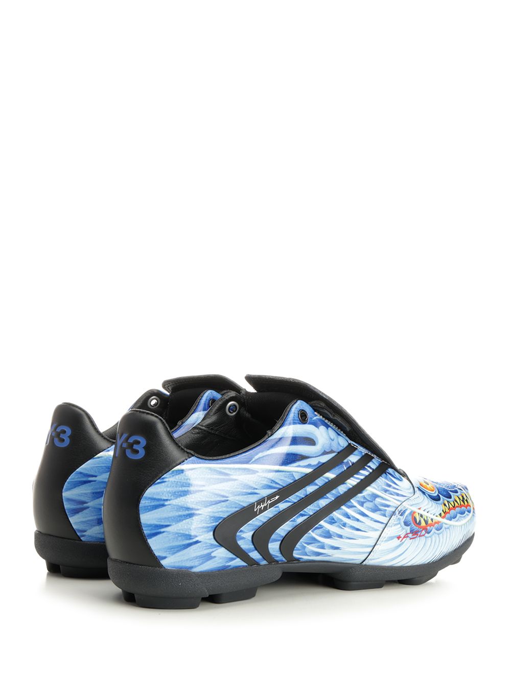Adidas Y-3 Y-3 F50 Beast Black/Black/Croyal Dragon Blue Sneakers - Blue | 73fa7e8a68afbc169bd2a3a8950a74ac30b3e472