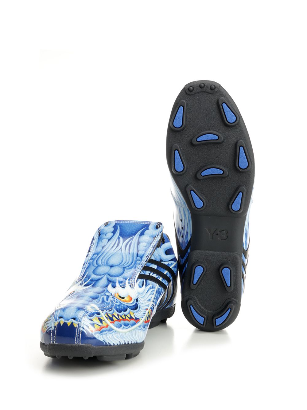 Adidas Y-3 Y-3 F50 Beast Black/Black/Croyal Dragon Blue Sneakers - Blue | 8279cc593a8bde6deda57c3c04d745f3ebe71ab8