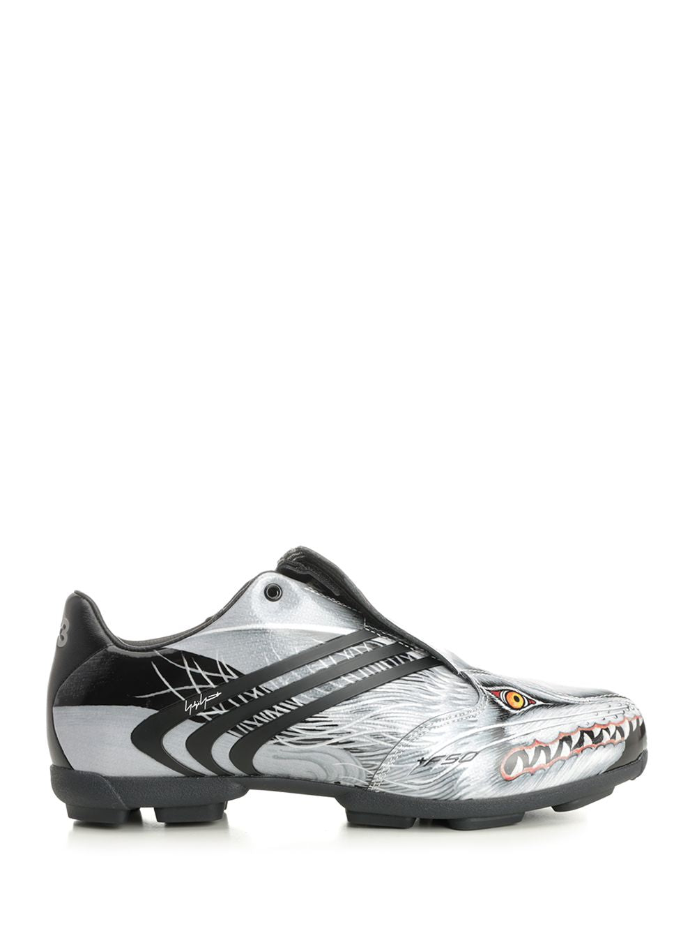 Adidas Y-3 Y-3 F50 Beast Black/Black/Utiblk Wolf Grey Sneakers - Grey | 79c8458a71c5ba478bc47fef0913496dc96fc206