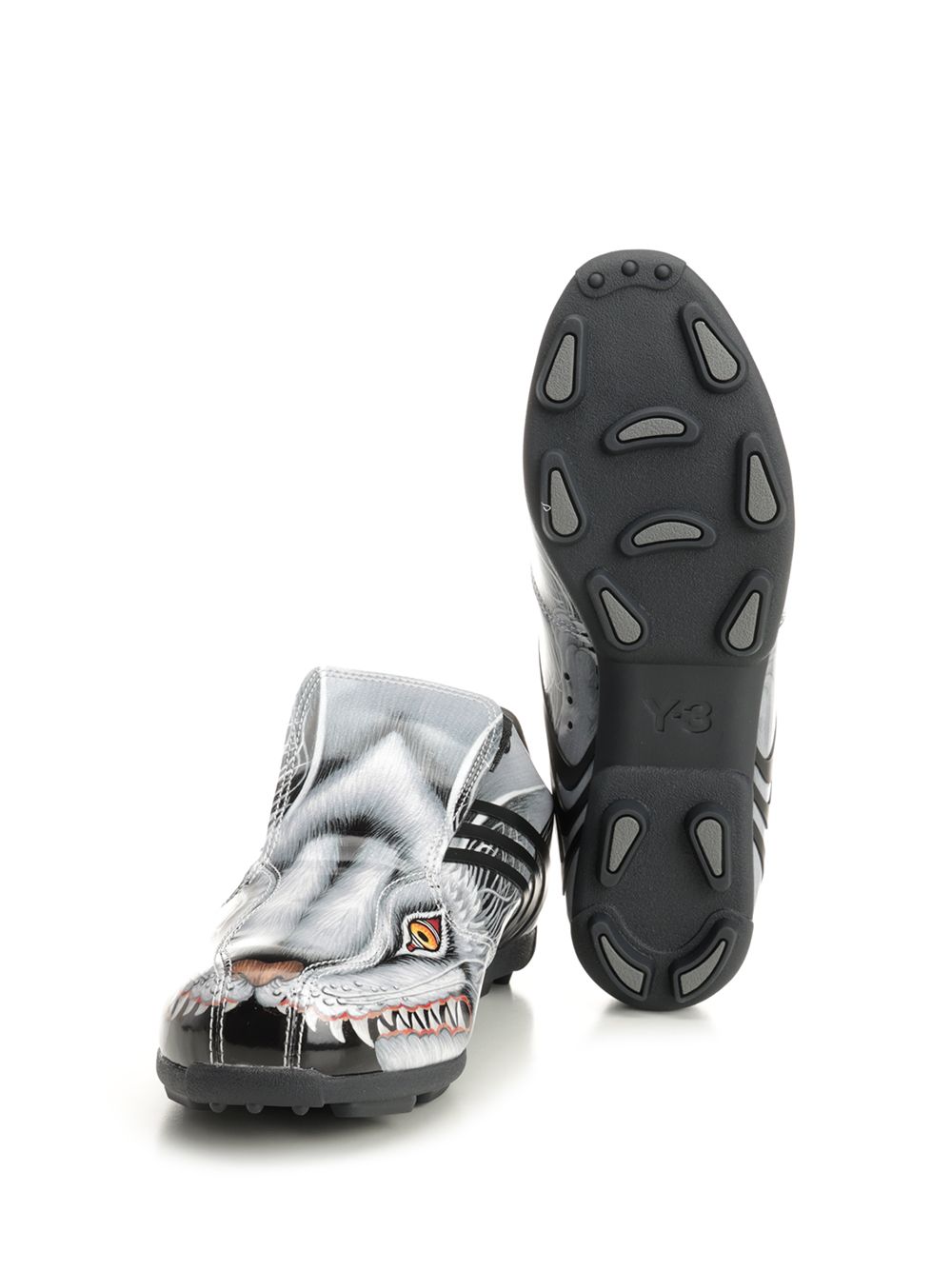 Adidas Y-3 Y-3 F50 Beast Black/Black/Utiblk Wolf Grey Sneakers - Grey | d93c54fa8ec11fcbd40e9d59bd8b56d47d8dacc1