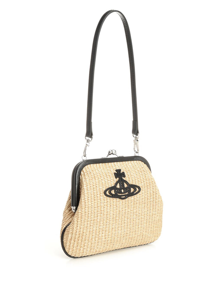 Vivienne Westwood Vivienne Clutch Shoulder Bags - Beige | 8edf625cdbfe49379eaab65db7cbd0ae1b6648f5