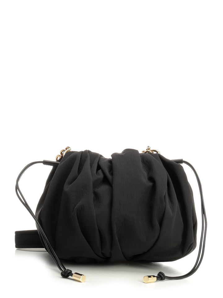 Chloe' S765 - Chloé Plissé Crossbody Bags - Black | f839b10909ad83047feb14a1c1230b04a9f771d2