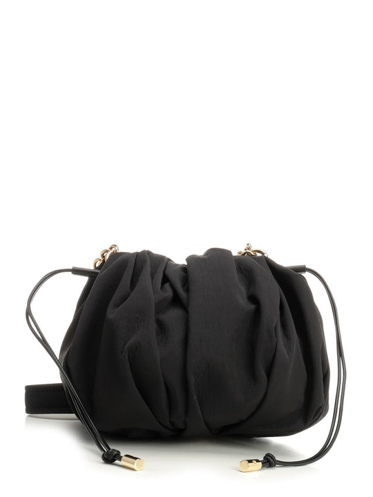 S765 - Chloé Plissé Crossbody Bags Black