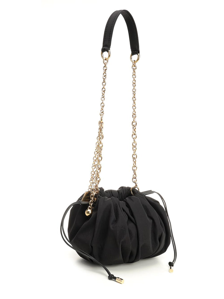 Chloe' S765 - Chloé Plissé Crossbody Bags - Black | 112a0a86ba1bc7b112789b24da0d0f179df2537a