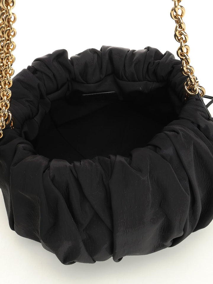Chloe' S765 - Chloé Plissé Crossbody Bags - Black | 38ff3e7296d8c03900793e74926cfa66168f86e5