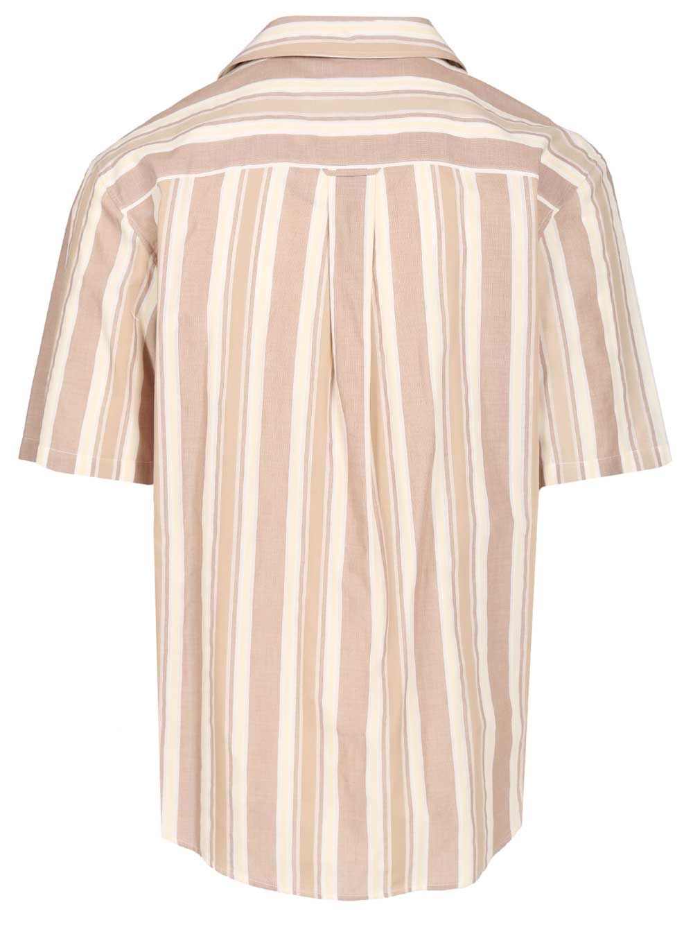 Saint Laurent Striped Cotton Shirt Shirts - Multicolor | 077f0295160b34e447c58d417601e17398a7dd71