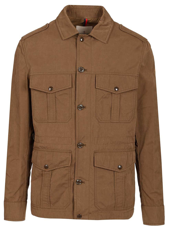 Moncler Amnicon Field Jacket Jackets - Beige | 67dda72f3209bceb67572fca63fa0695d95484f1