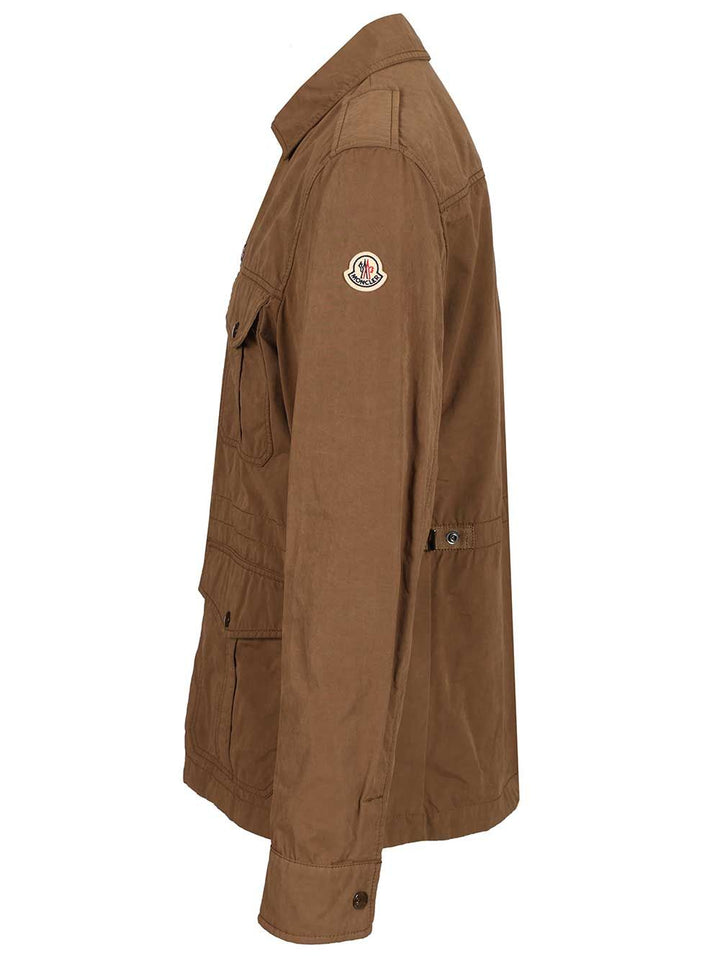 Moncler Amnicon Field Jacket Jackets - Beige | 027ea9688733d2f5a3dd08903593183c004dfdbf