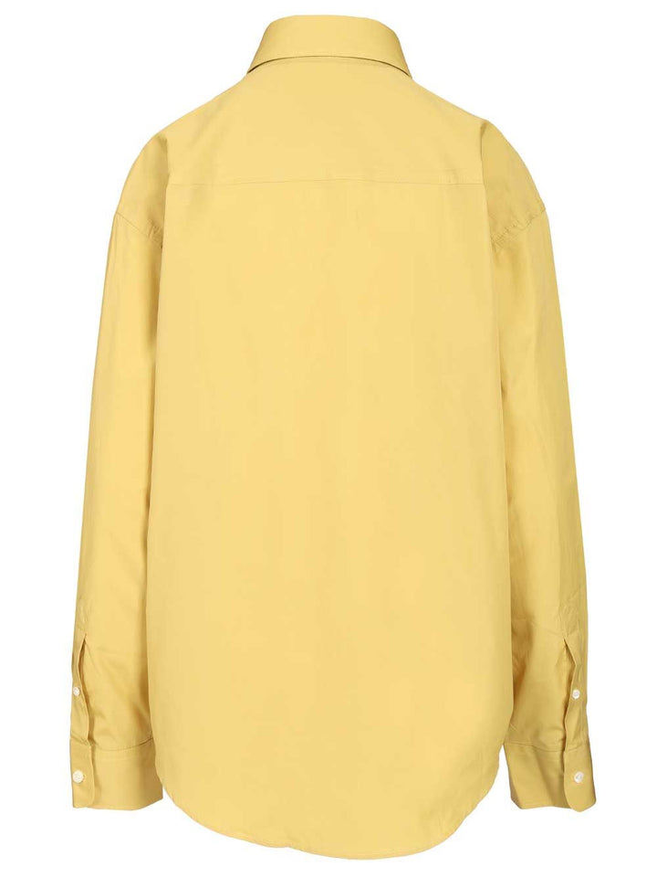 Ami Long-Sleeved Shirt Shirts - Yellow | 63b9dfd2721ced5e44cf506d7d0a2172e9bb734c
