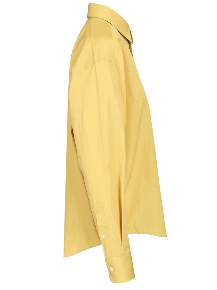 Ami Long-Sleeved Shirt Shirts - Yellow | 54af4e36848ba8702a708d2ab0a16684f39ba382