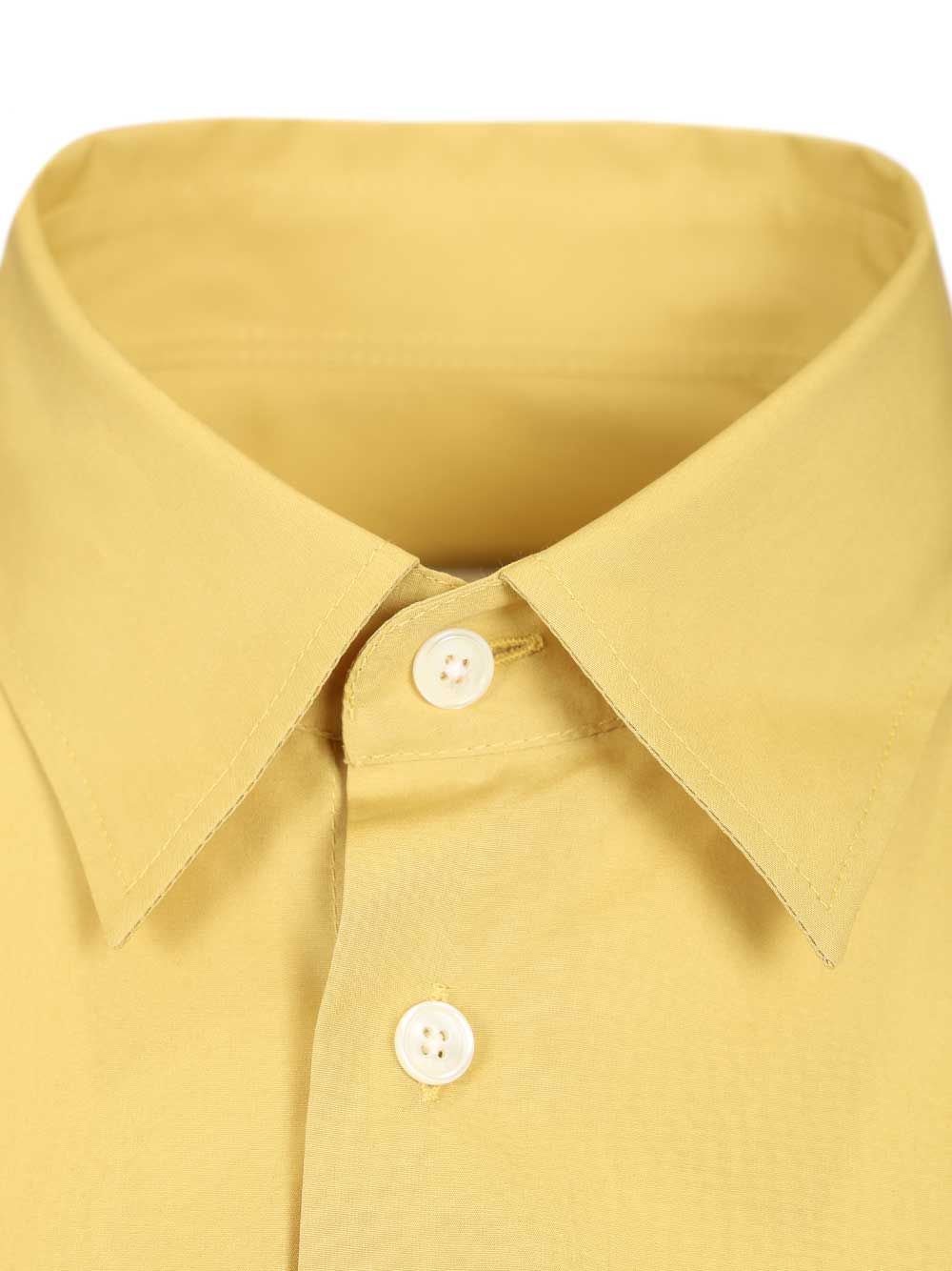 Ami Long-Sleeved Shirt Shirts - Yellow | 91bee92210cb3cc0053e4514aa77f485d171afa8
