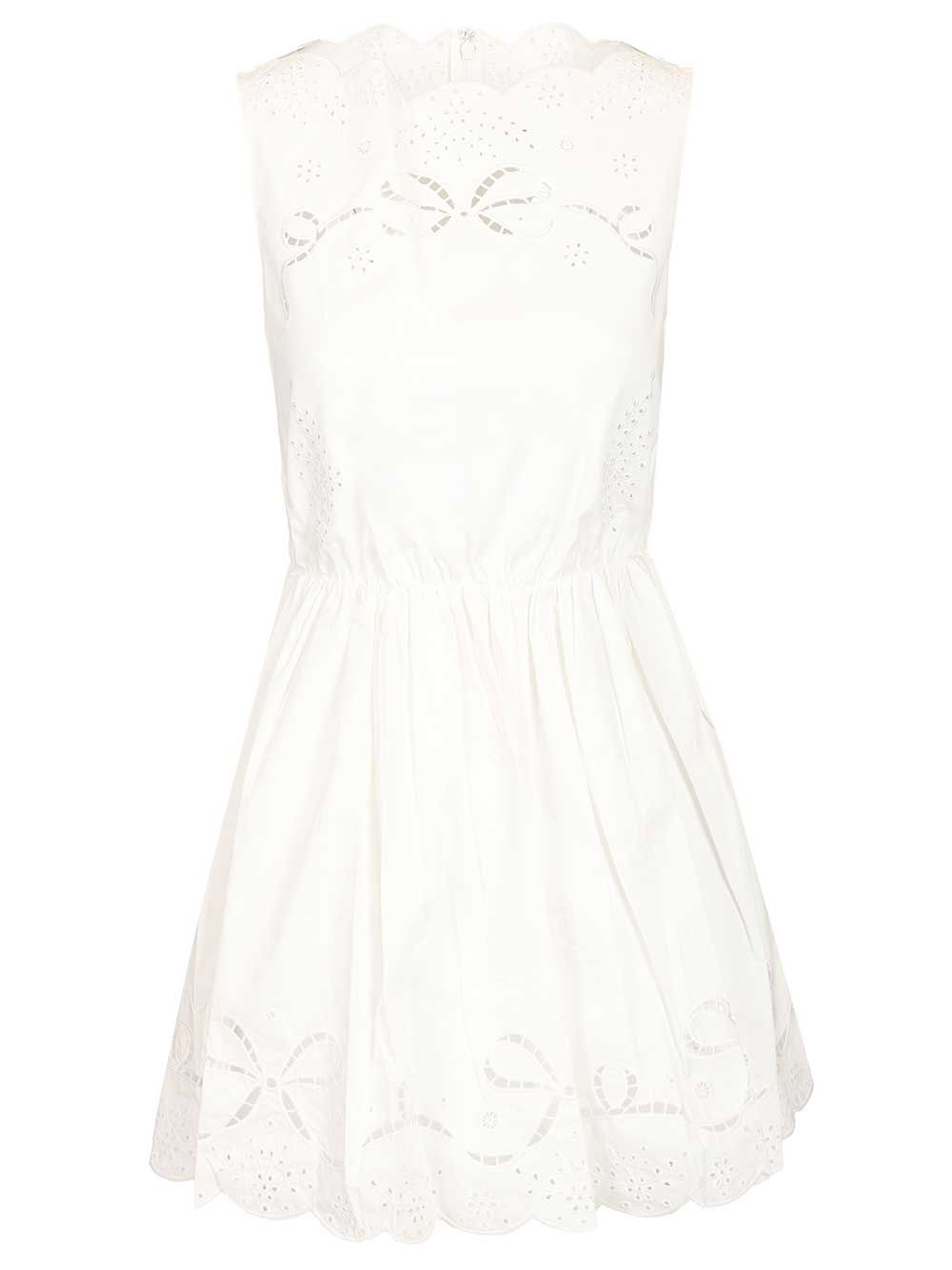 Self-Portrait White Mini Dress Dresses - White | cf0b769fdf4c55cdc8069043c23cb86eefec2024