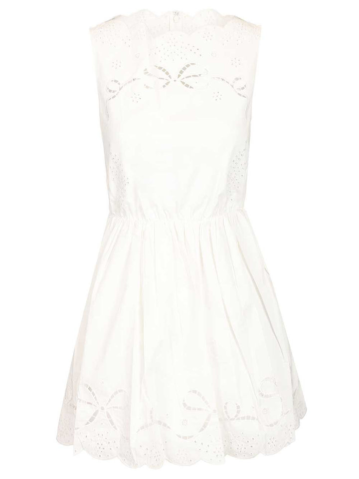 Self-Portrait White Mini Dress Dresses - White | cf0b769fdf4c55cdc8069043c23cb86eefec2024