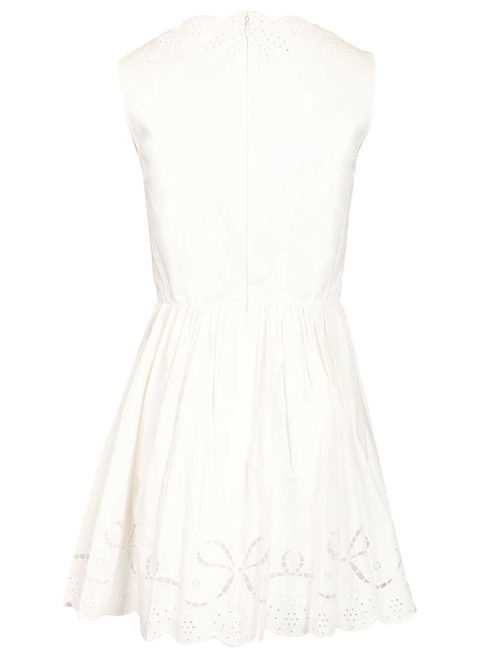 Self-Portrait White Mini Dress Dresses - White | ad3908aca53a45967dec59a56fb0ff01ed6e6b81