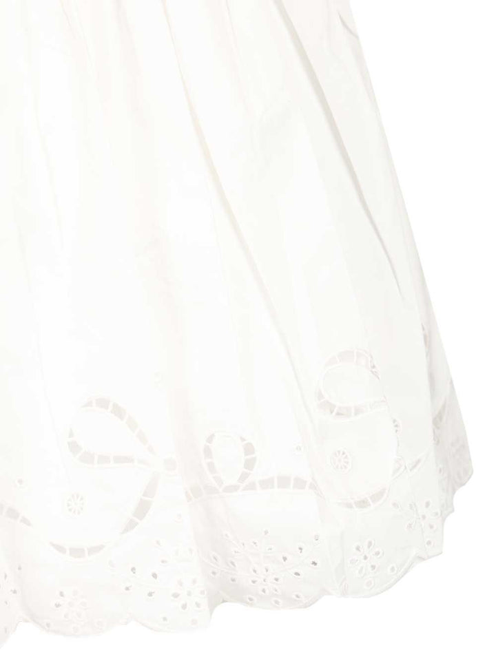 Self-Portrait White Mini Dress Dresses - White | 0f924539fcfbd301484d0d3ef69254335f2b1f2b