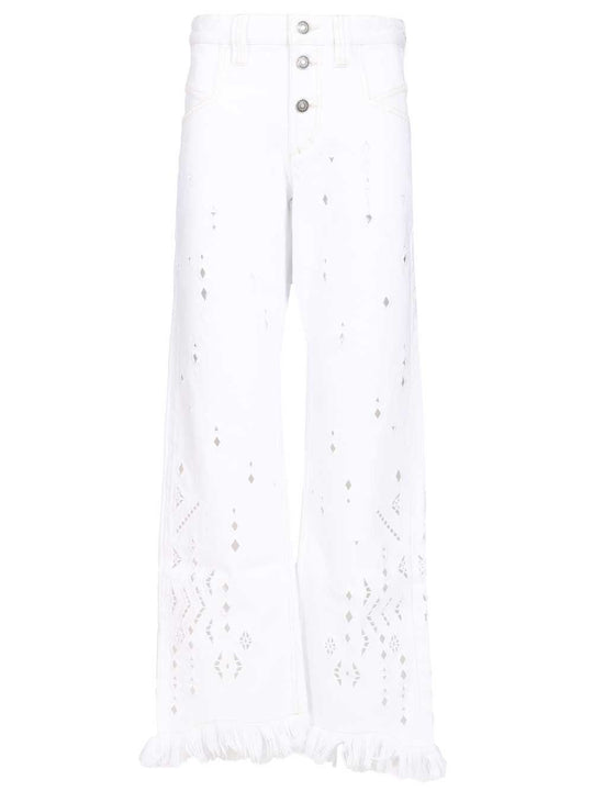 Amia Trousers White