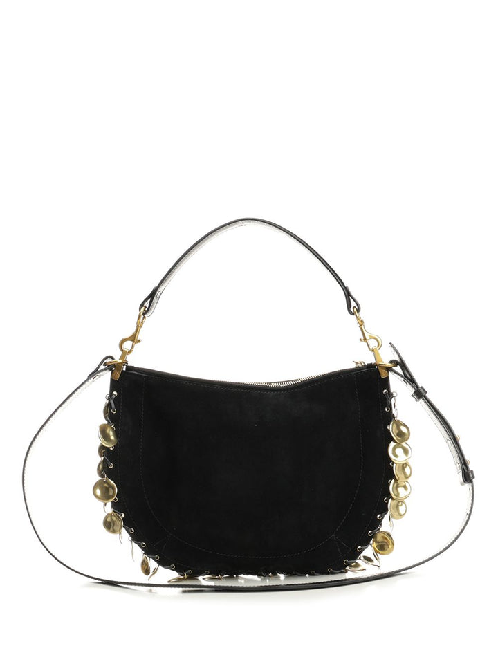 Isabel Marant Oskan Shoulder Bags - Black | b14b8623cef7db4f4cb6d8299486effb29df2722