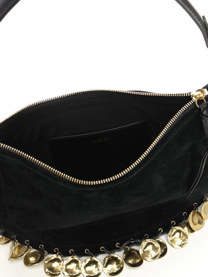 Isabel Marant Oskan Shoulder Bags - Black | 71c02969a8e5866447de1cd225b08874458d440f