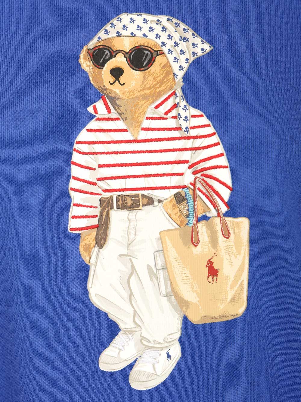 Polo Ralph Lauren Polo Bear Sweater Sweatshirts - Blue | 088d2133b40f9413c1b0a9050f549d897961792d