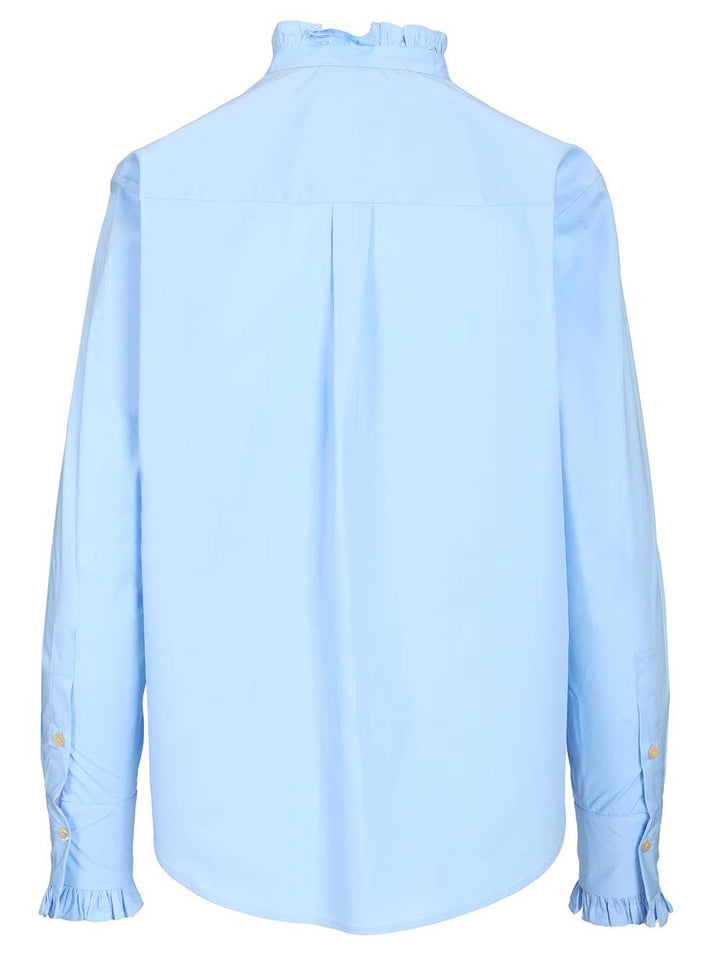 Al Duca D'Aosta Rouche Shirts - Light blue | 9e352388143a30516322452f1539947c78d0f45c