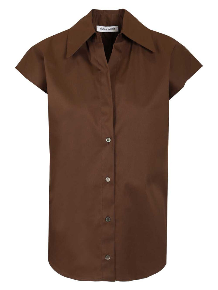 Al Duca D'Aosta Aletta Shirts - Brown | c9b908aac57aae84d29c6348adeb4ca75cc811f8