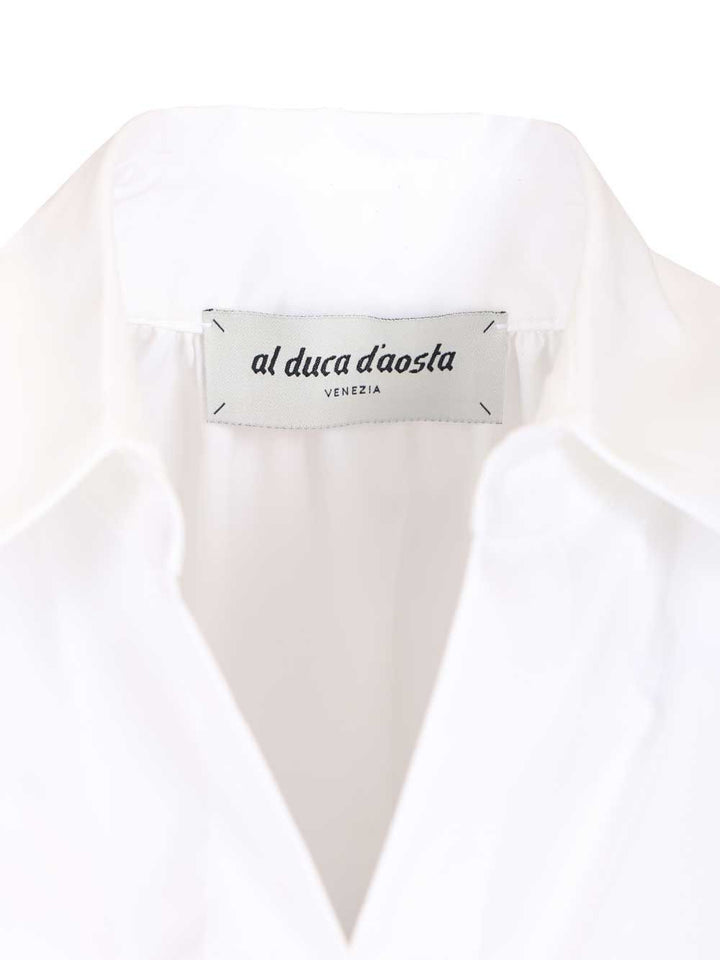 Al Duca D'Aosta Aletta Shirts - White | 6771a5a2d1b9ecece07e478b80e89d4b007fc818