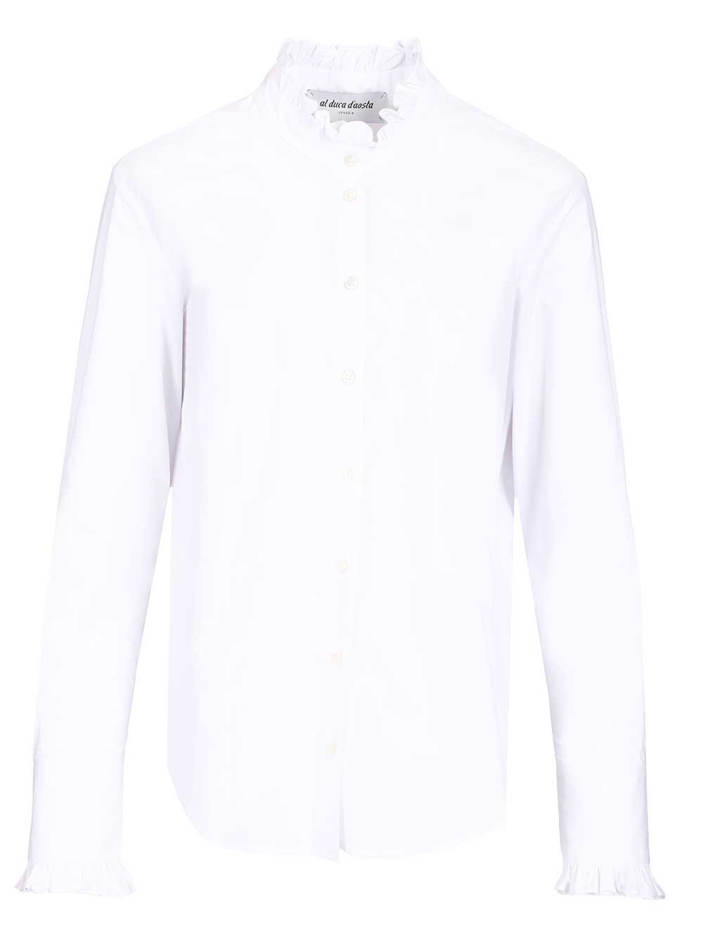 Al Duca D'Aosta Rouche Shirts - White | f7750ba270021b3a2e1107ed7dd5bdc003cb644d