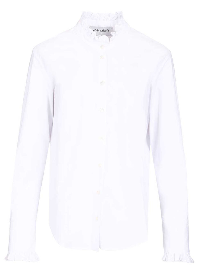 Al Duca D'Aosta Rouche Shirts - White | f7750ba270021b3a2e1107ed7dd5bdc003cb644d