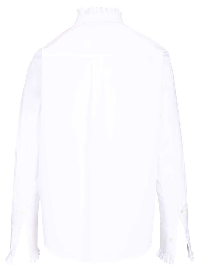 Al Duca D'Aosta Rouche Shirts - White | 5b6d439ed15db78ab4b128d7ef98d7baa707421b