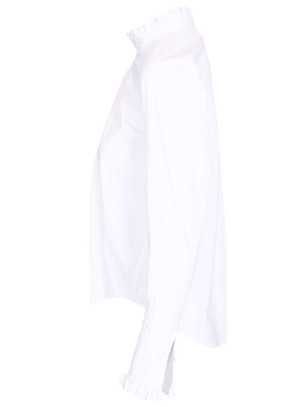 Al Duca D'Aosta Rouche Shirts - White | 798dd92b9b43e3bd36d67de9555c94398f411216