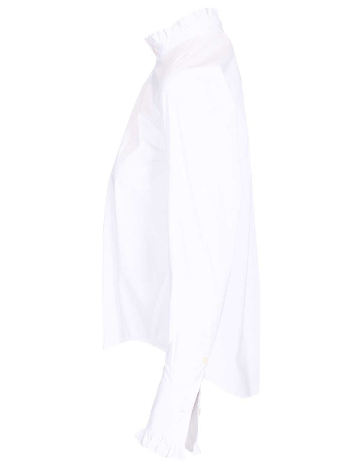 Al Duca D'Aosta Rouche Shirts - White | 798dd92b9b43e3bd36d67de9555c94398f411216