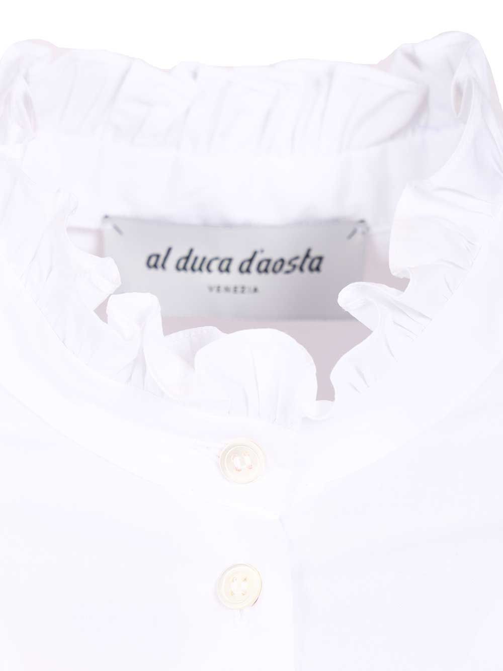 Al Duca D'Aosta Rouche Shirts - White | d92bf80fb9dec5e700f42330e3bfec004f049d77