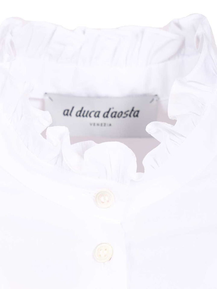 Al Duca D'Aosta Rouche Shirts - White | d92bf80fb9dec5e700f42330e3bfec004f049d77