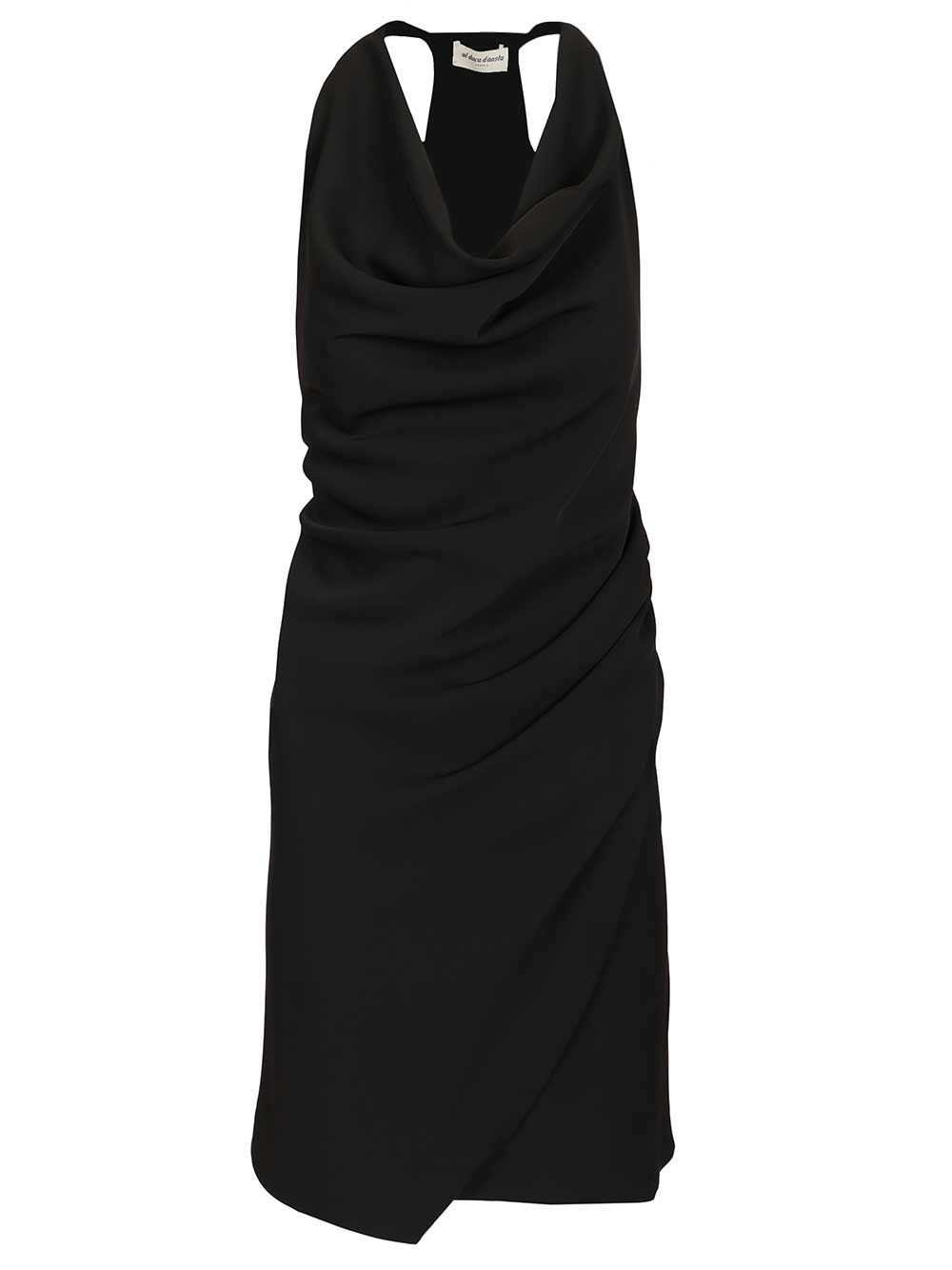 Al Duca D'Aosta Short Dress Dresses - Black | 5f6f7ab3ef6e84e01e5097521ce0ee1fab8987f1