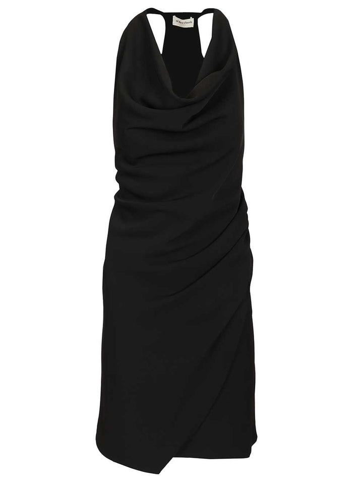 Al Duca D'Aosta Short Dress Dresses - Black | 5f6f7ab3ef6e84e01e5097521ce0ee1fab8987f1