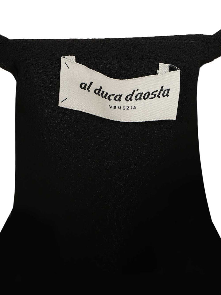 Al Duca D'Aosta Short Dress Dresses - Black | 676c0693e7e17e202d6717328af3d9cd642e29b6