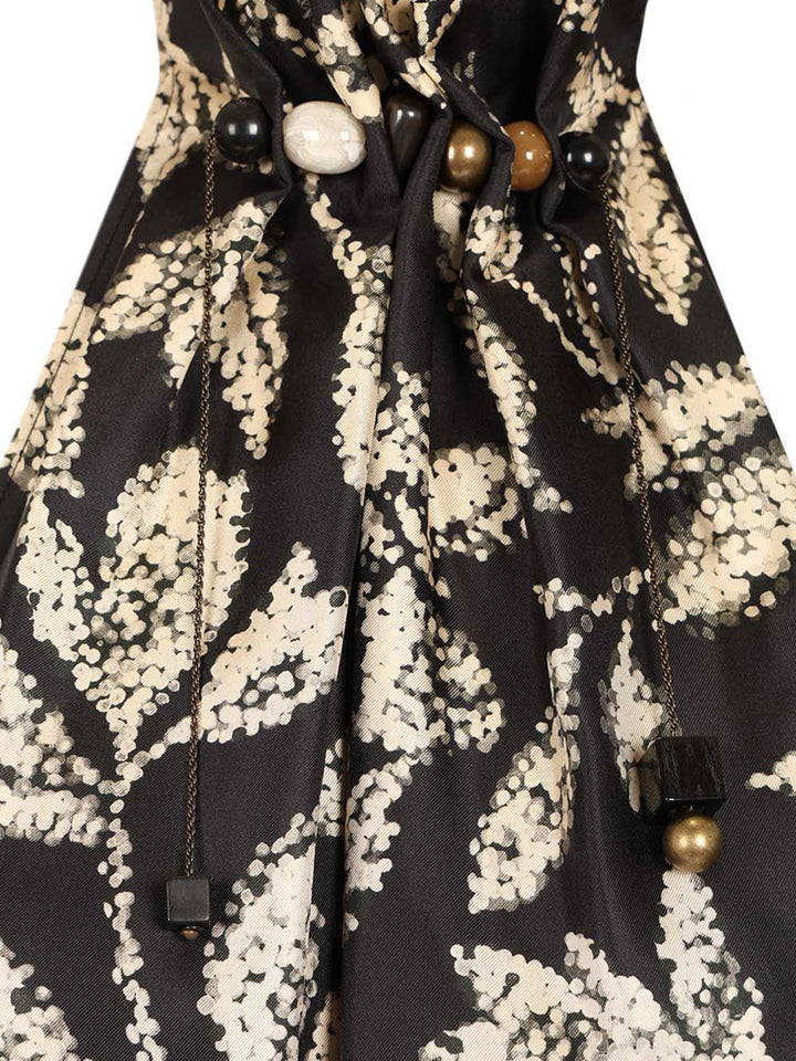 Max Mara Printed Silk Twill Dress Dresses - Multicolor | ac65cc40fbc10003df6081c9785cb37da9f9893d