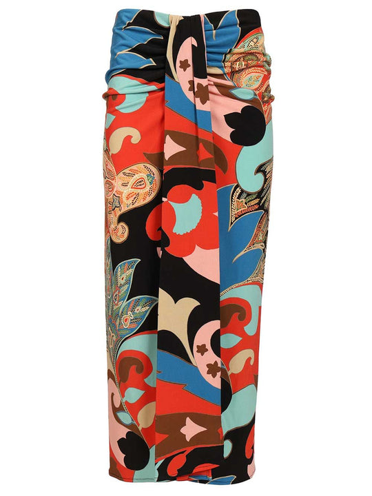 Midi Skirt Skirts Multicolor