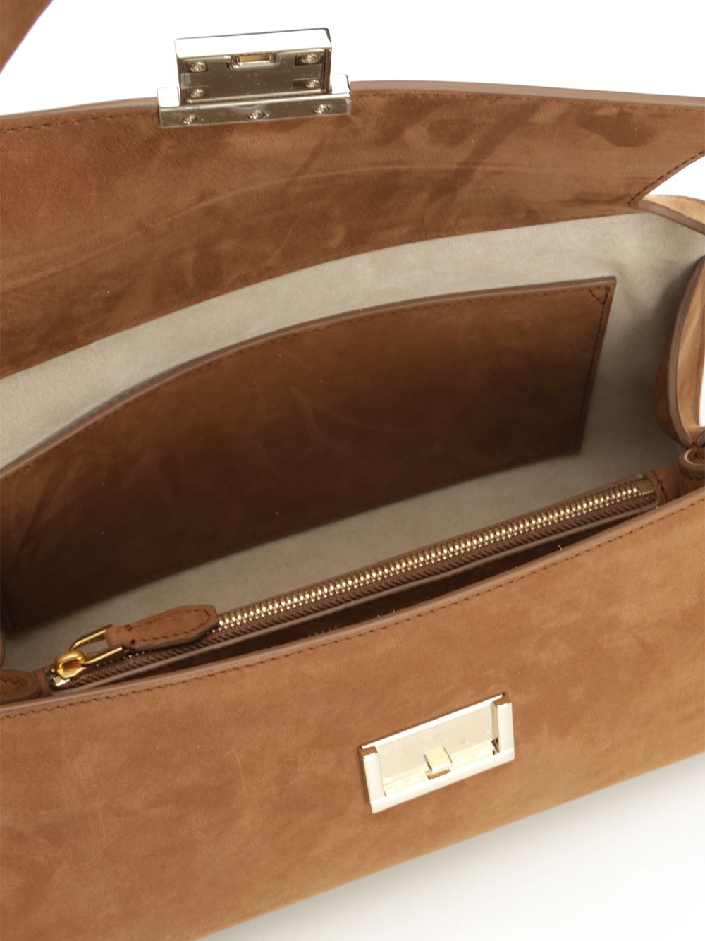 Ami Mimi Shoulder Bags - Beige | a4c0acff91fa414ba773faecbac2510f09b5ffce
