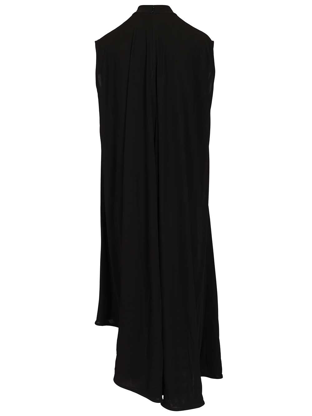 Bottega Veneta Crepe Viscose Jersey Dress Dresses - Black | 3c1c0115dbac4d9d43a2dbbb138c3c3e094eaf3a
