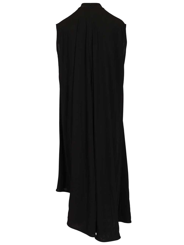 Bottega Veneta Crepe Viscose Jersey Dress Dresses - Black | 3c1c0115dbac4d9d43a2dbbb138c3c3e094eaf3a