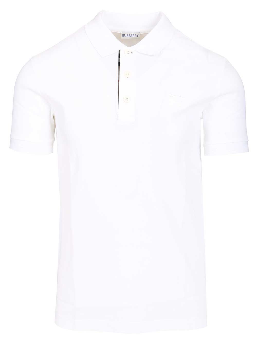 Burberry Cotton Polo Polo shirt - White | d3535898b3e1fe816b94f530fc3574136f3d621e