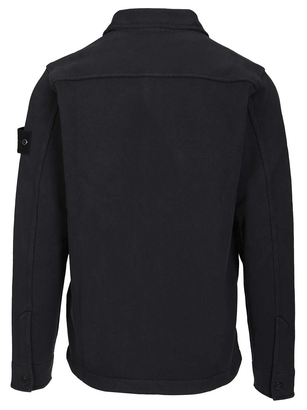 Stone Island Ghost Overshirt Sweatshirts - Blue | e3fa097814c4300e2af96beec11e4136e1df7a7e