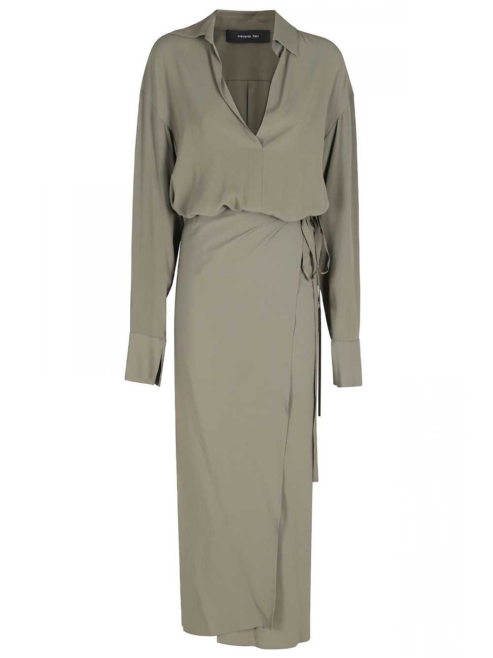 Federica Tosi Long Pareo Dress Dresses - Green | bae37ba6e199b61a32c119b5e0db1b5a8a1a1fcb