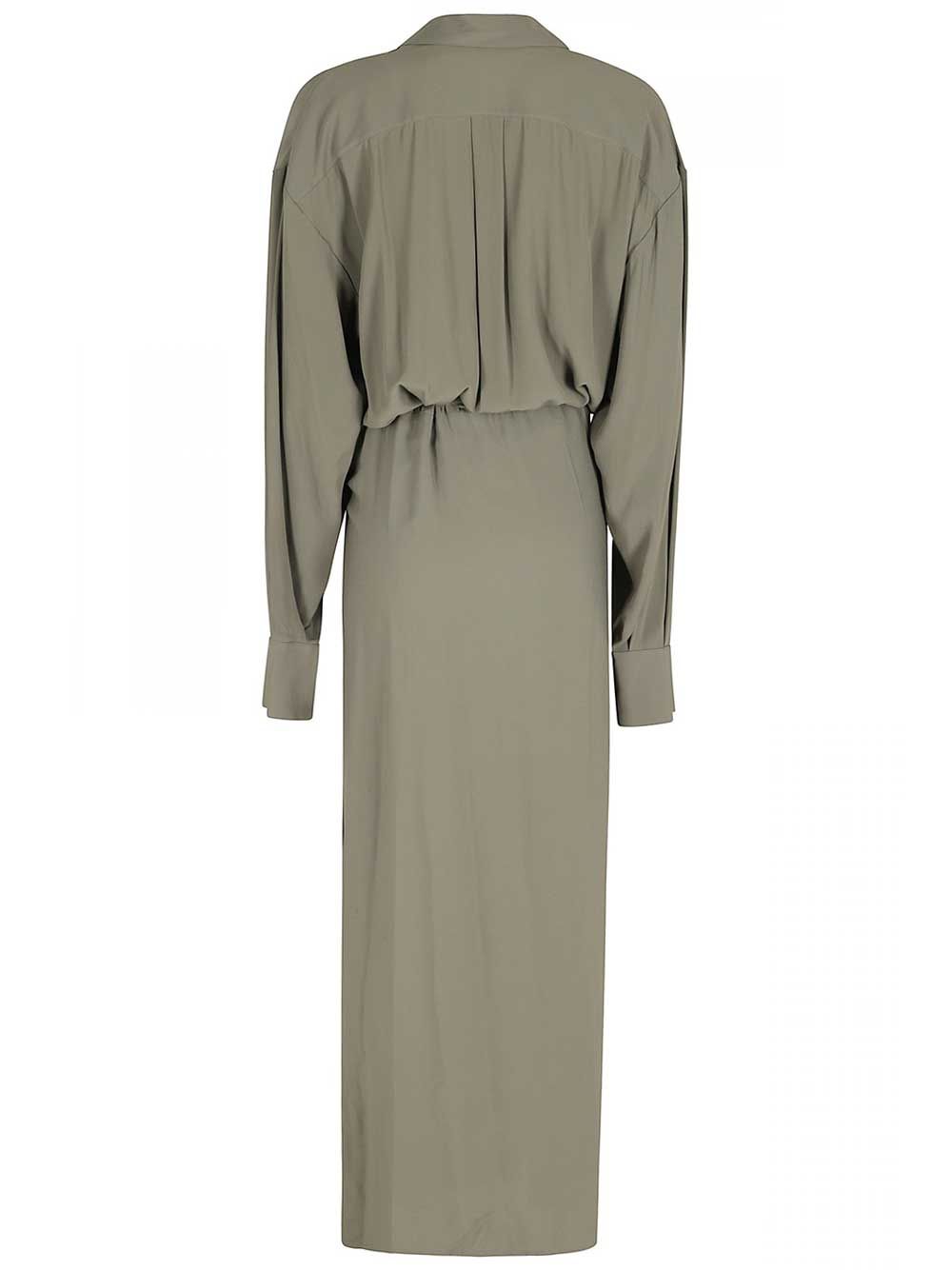 Federica Tosi Long Pareo Dress Dresses - Green | db7c9bcfa8cdfaee21d4cb2893241072c66bbfc3