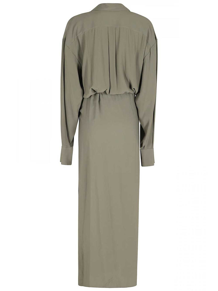 Federica Tosi Long Pareo Dress Dresses - Green | db7c9bcfa8cdfaee21d4cb2893241072c66bbfc3