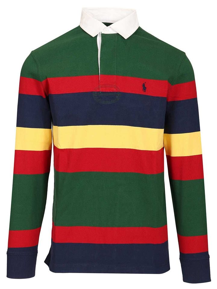 Polo Ralph Lauren Striped Rugby Shirt Sweatshirts - Multicolor | 8ae4dc8b16a645e965f48b9eef7da5d28b574453